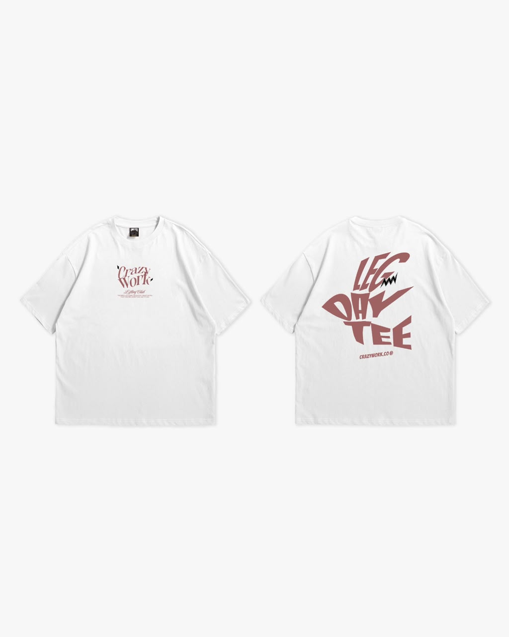 Crazywork Leg Day Tee