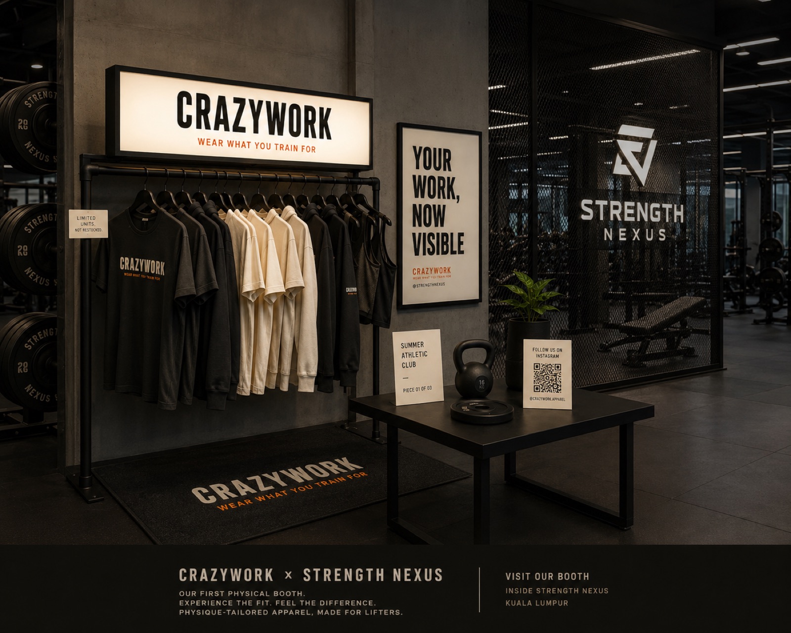 CRAZYWORK × Strength Nexus